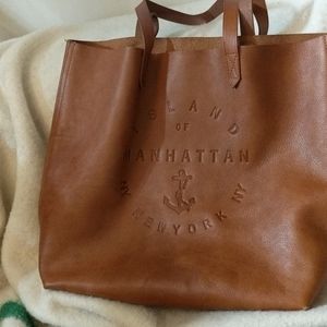 Madewell Transport Tote,SUPER RARE.Used.leather.